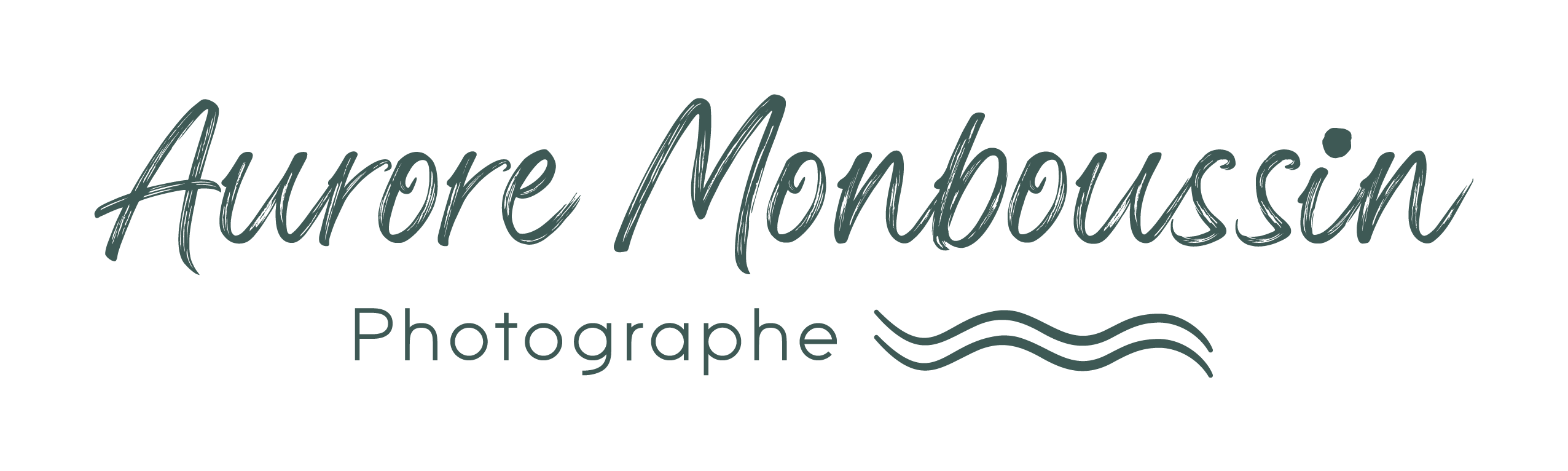 logo Aurore Monboussin Photographe
