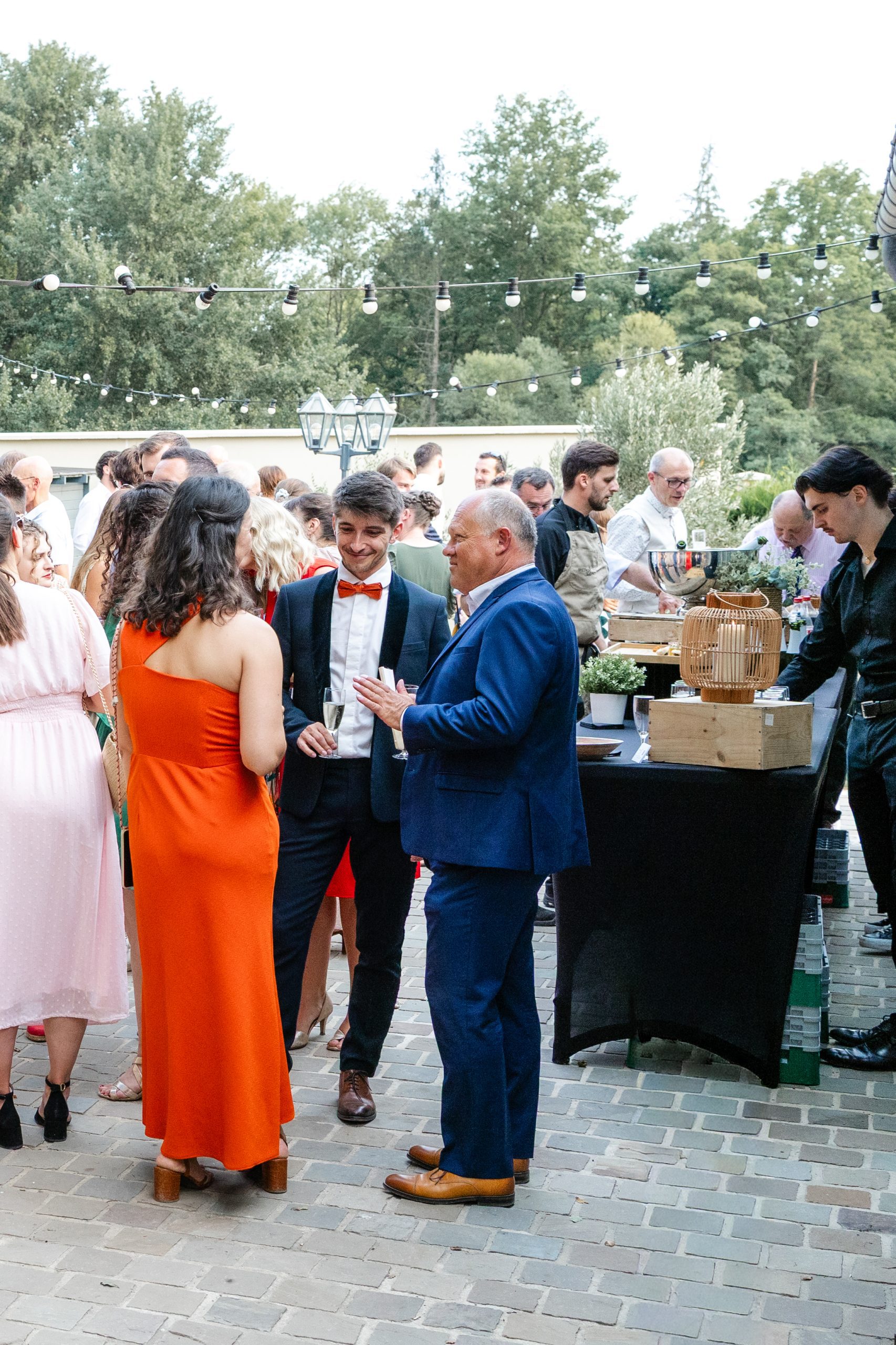 Moments de partage au cocktail